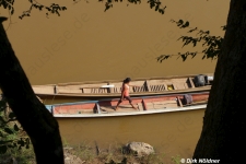 Boote auf dem Mekong